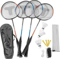 Vinz - Vinz badminton set & net - 4 personen