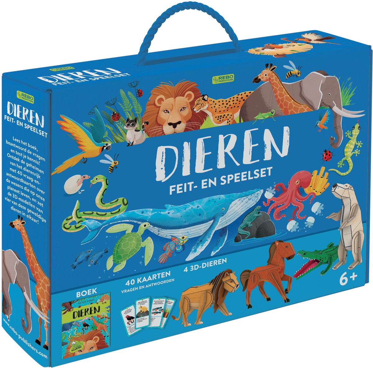 Rebo - Rebo Dieren - feit- en speelset