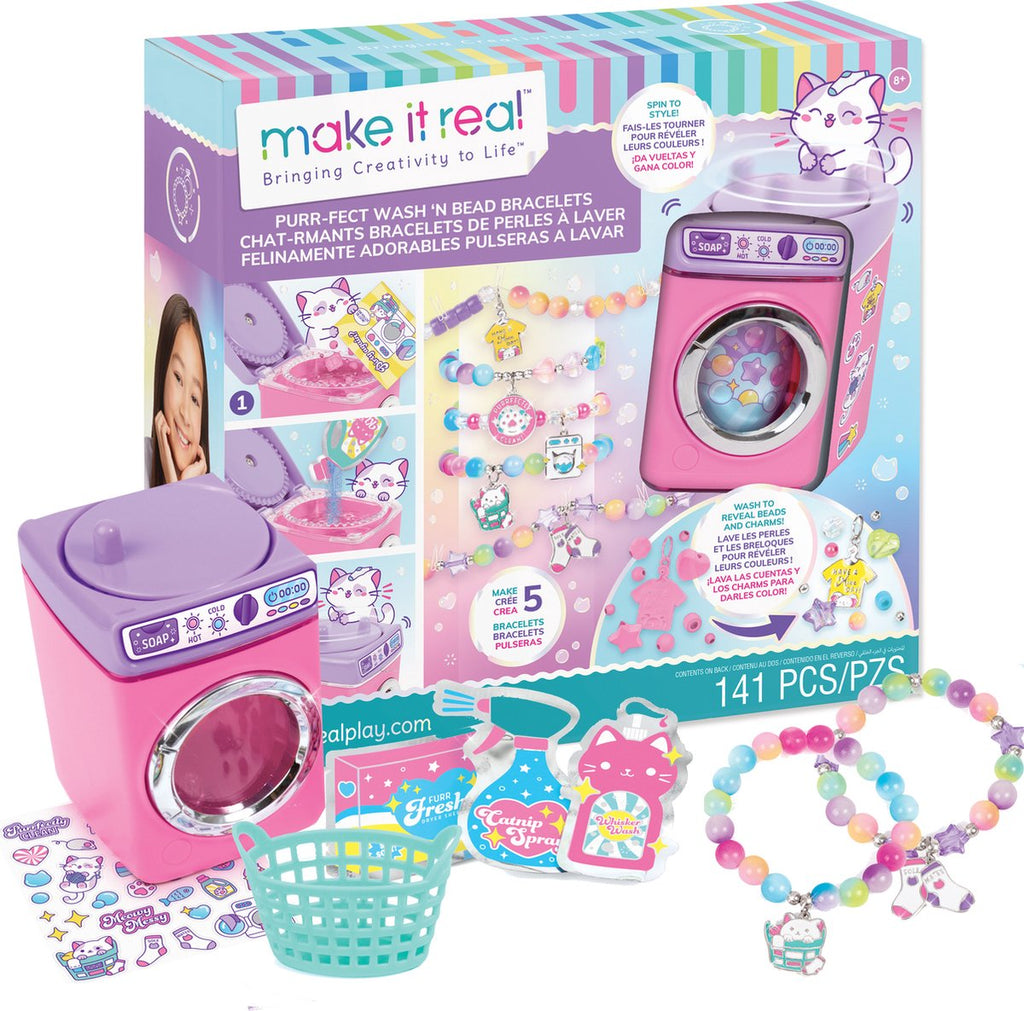 Make It Real - Make It Real Purr-fect wash 'n bead armbanden maken