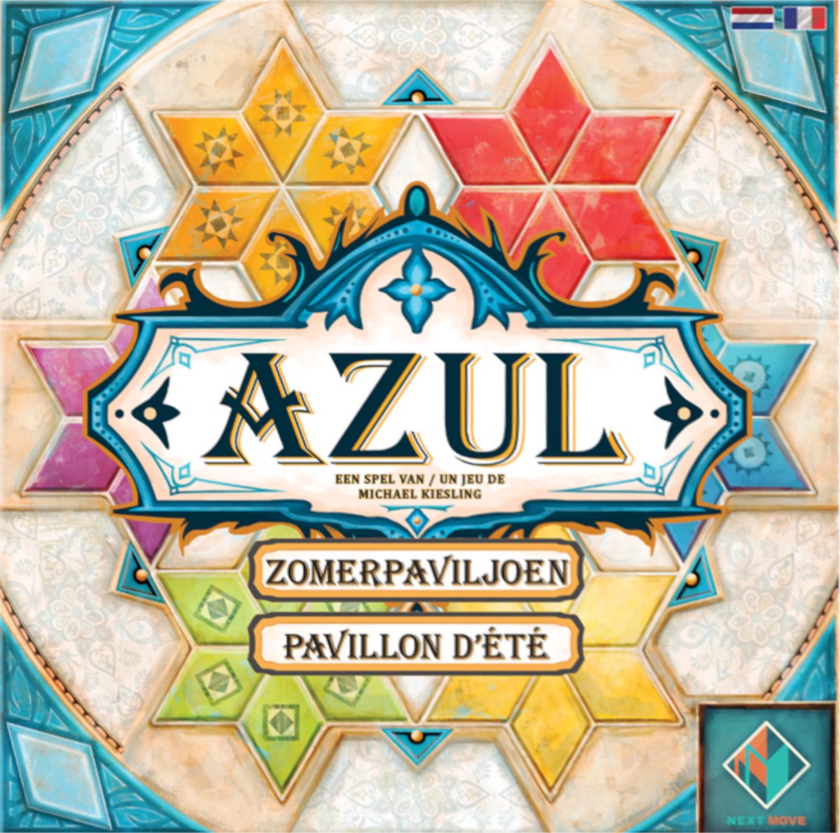 Next Move Games - Next Move Games - azul zomerpaviljoen - bordspel - geschikt voor 2-4 spelers