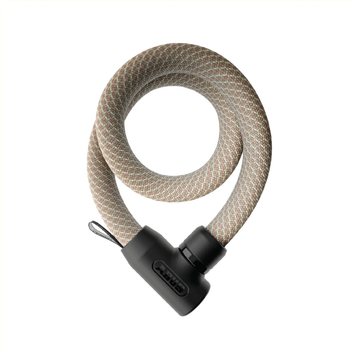ABUS - ABUS Fietsslot textiel-kettingslot - yarnit™ 4004k - security level 7 - beige - 110 cm - geschikt voor elektrische fietsen en stadsfietsen - lichtgewicht - slechts 088 kg