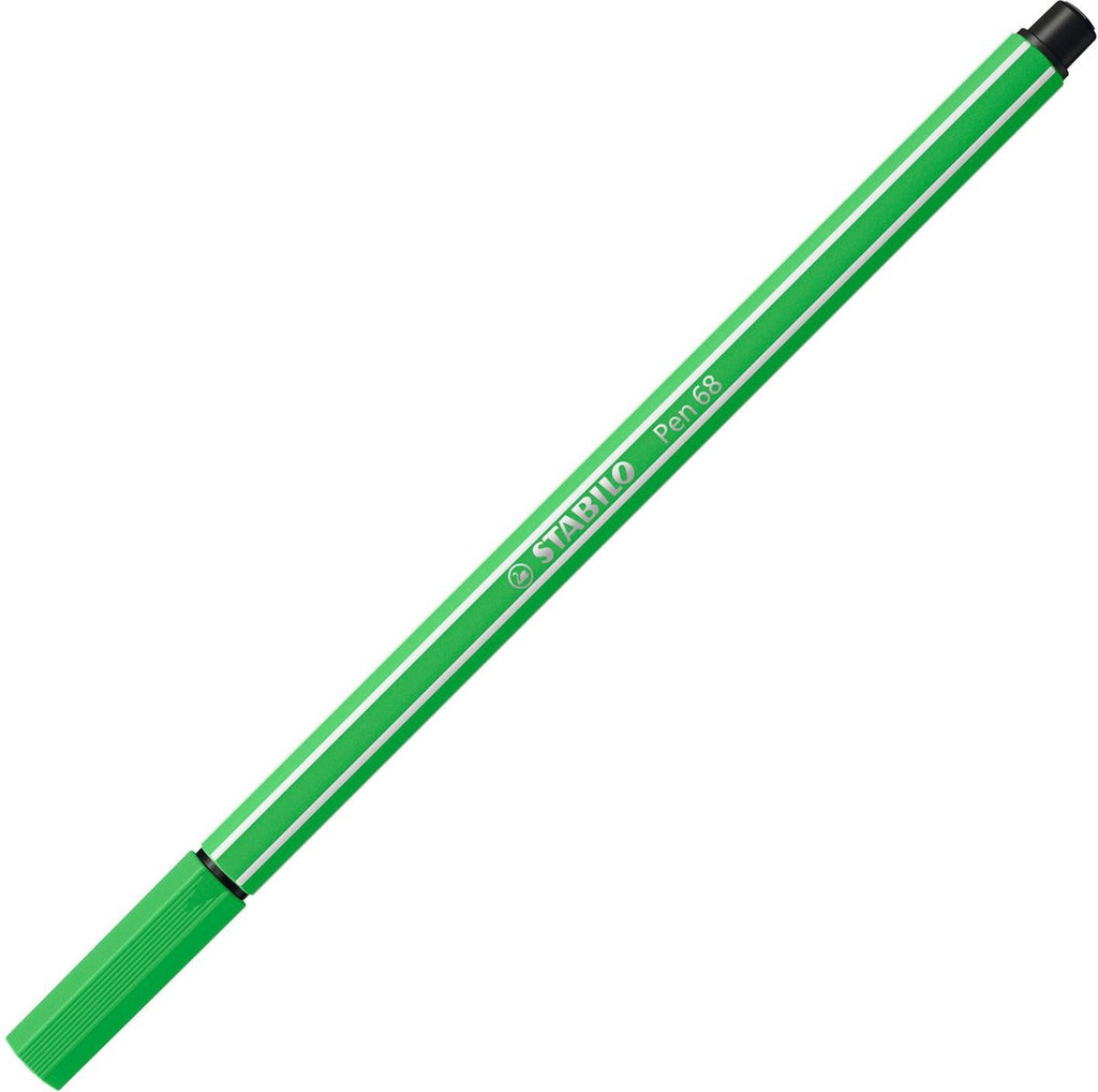 STABILO - STABILO pen 68 - viltstift - bladgroen (68/43)