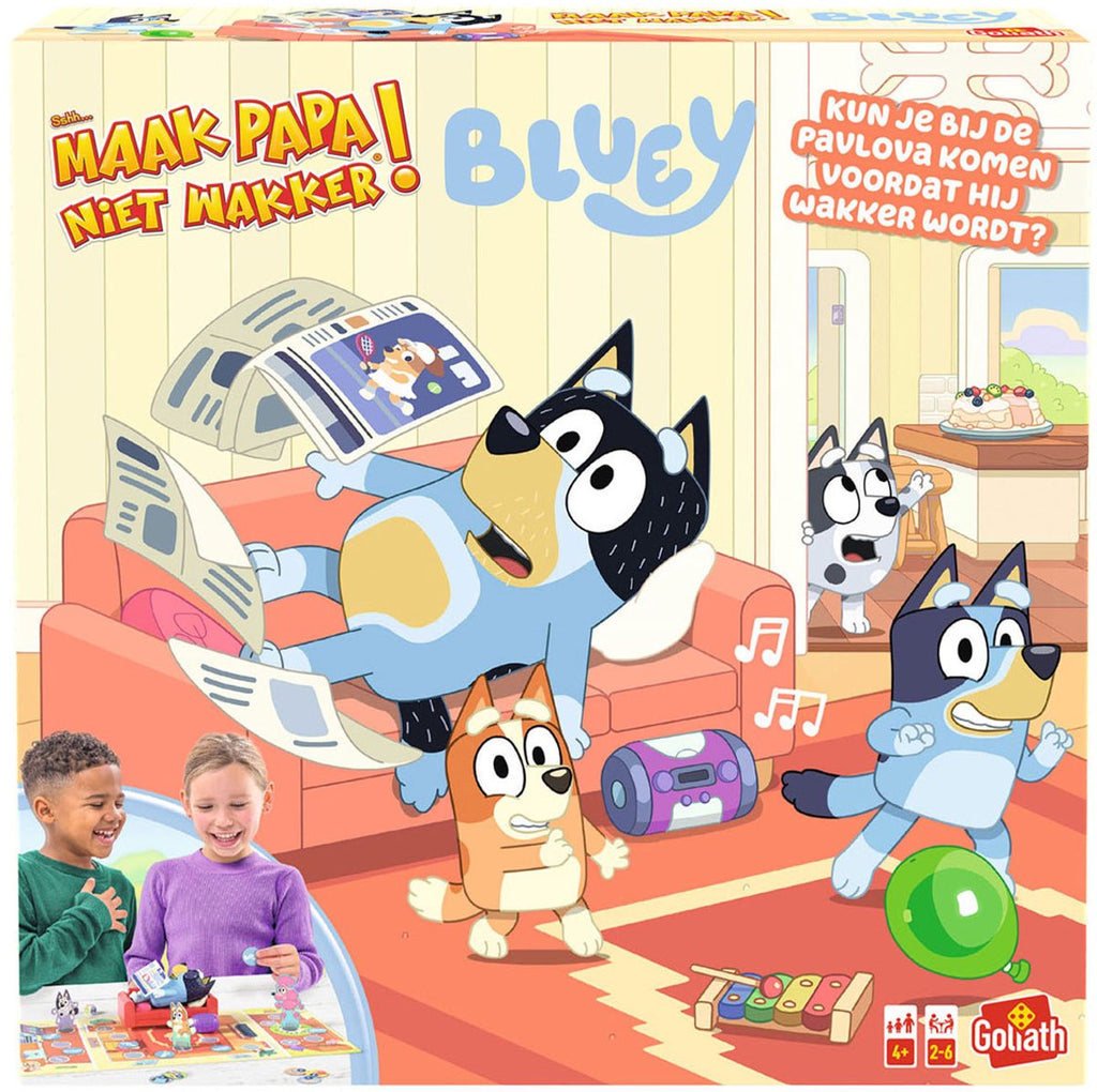 Goliath - Goliath sshh maak papa niet wakker bordspel - bluey