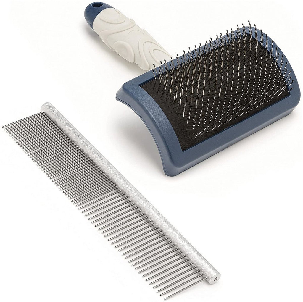 Mikki - Mikki doodle grooming kit met kam en slickerborstel
