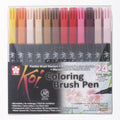 Sakura - Sakura koi coloring brush pen set | 24 kleuren