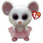 Ty beanie buddy nina mouse, 24cm