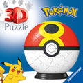 Ravensburger 3d puzzelbal pokémon pokébal, 54st.