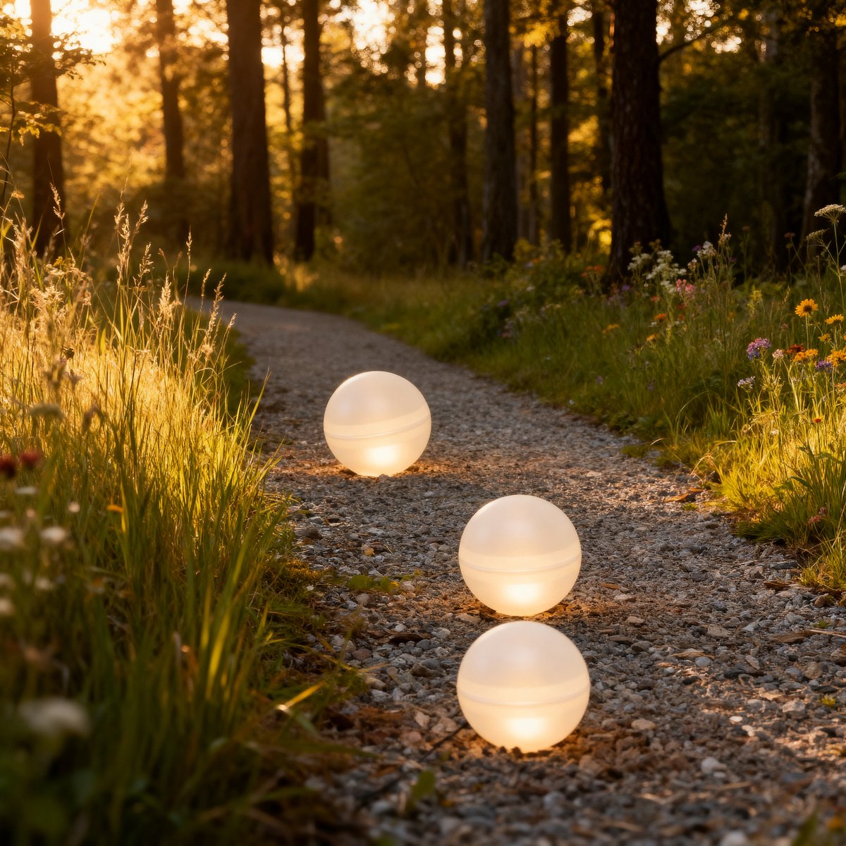 Grundig - Grundig Solar tuinlampen 5st.