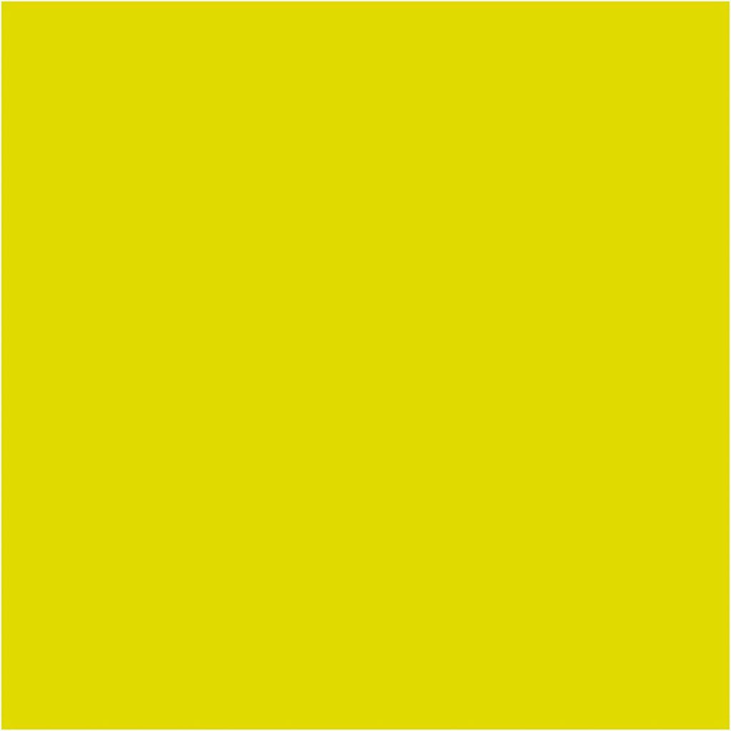 Creativ company textile color dekkende textielverf - neon geel, 50ml