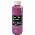 Creativ company textile color dekkende textielverf - fuchsia, 250ml