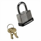 Kryptonite - Kryptonite hangslot padlock 8 x 3 cm staal zilver/zwart