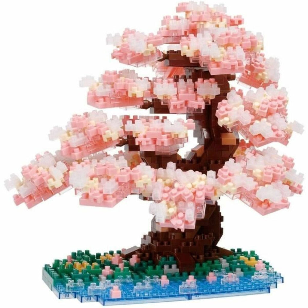 Bandai - Bandai Nanoblock bouwset luxe kersenbloesemboom - 990st.