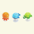 Hape zeedieren rammelaar set - 3 rammelaars met zuignap voor baby vanaf 0 maanden