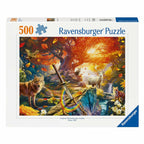 Ravensburger - het bos van excalibur - legpuzzel - 500 stukjes