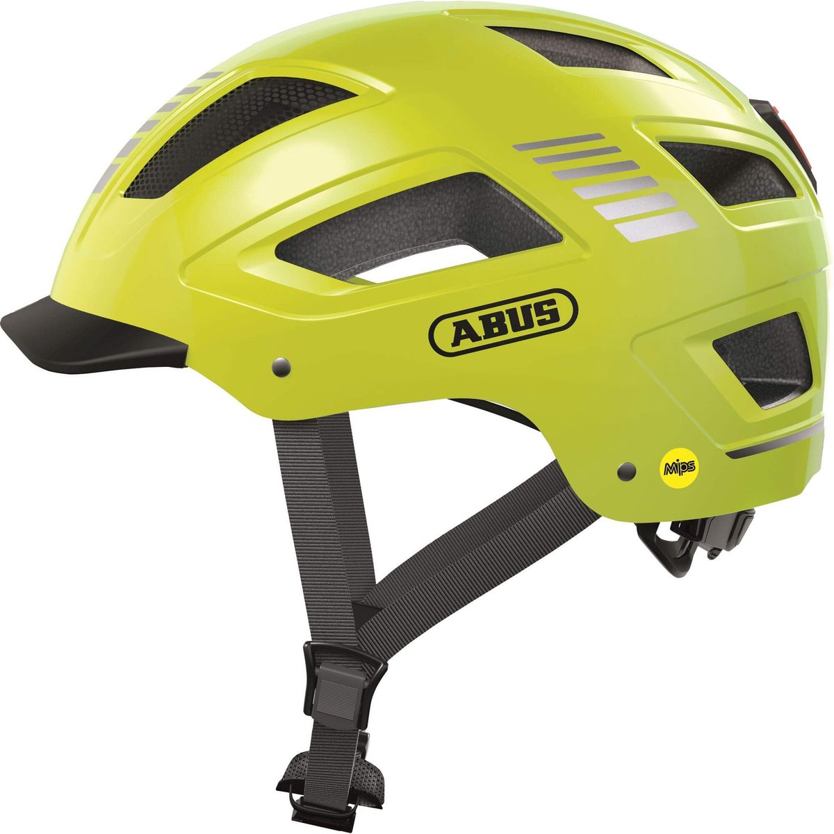ABUS - ABUS Fietshelm hyban 2.0 mips signal yellow xl - 58-63 cm - geel - geschikt voor gebruik op elektrische fietsen - stadsfietsen - 510 g