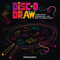 Clementoni disc-o draw - tekenspel en gezelschapsspel met draaiend bord - tekenen en raden spelletje - party spel voor kinderen, vrienden en familie