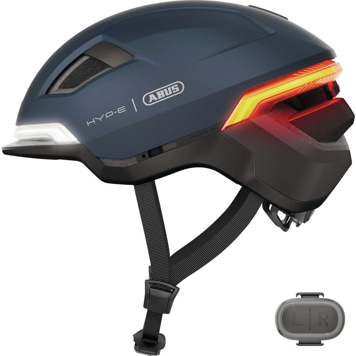 ABUS - ABUS Fietshelm hyp-e midnight blue s - 51-55 cm - blauw - geschikt voor gebruik op speed pedelecs - elektrische fietsen - snorfietsen - nta-8776 550 g