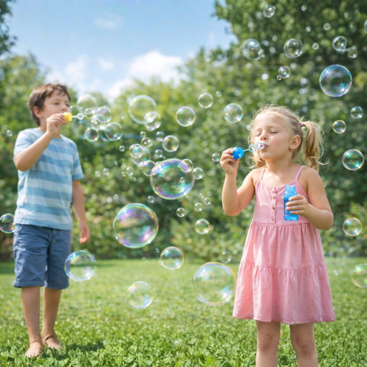 Bubblez bellenblaas navulling 2 liter - bubble solution voor bellenblaas - zeepbellen vloeistof navulling - just add water