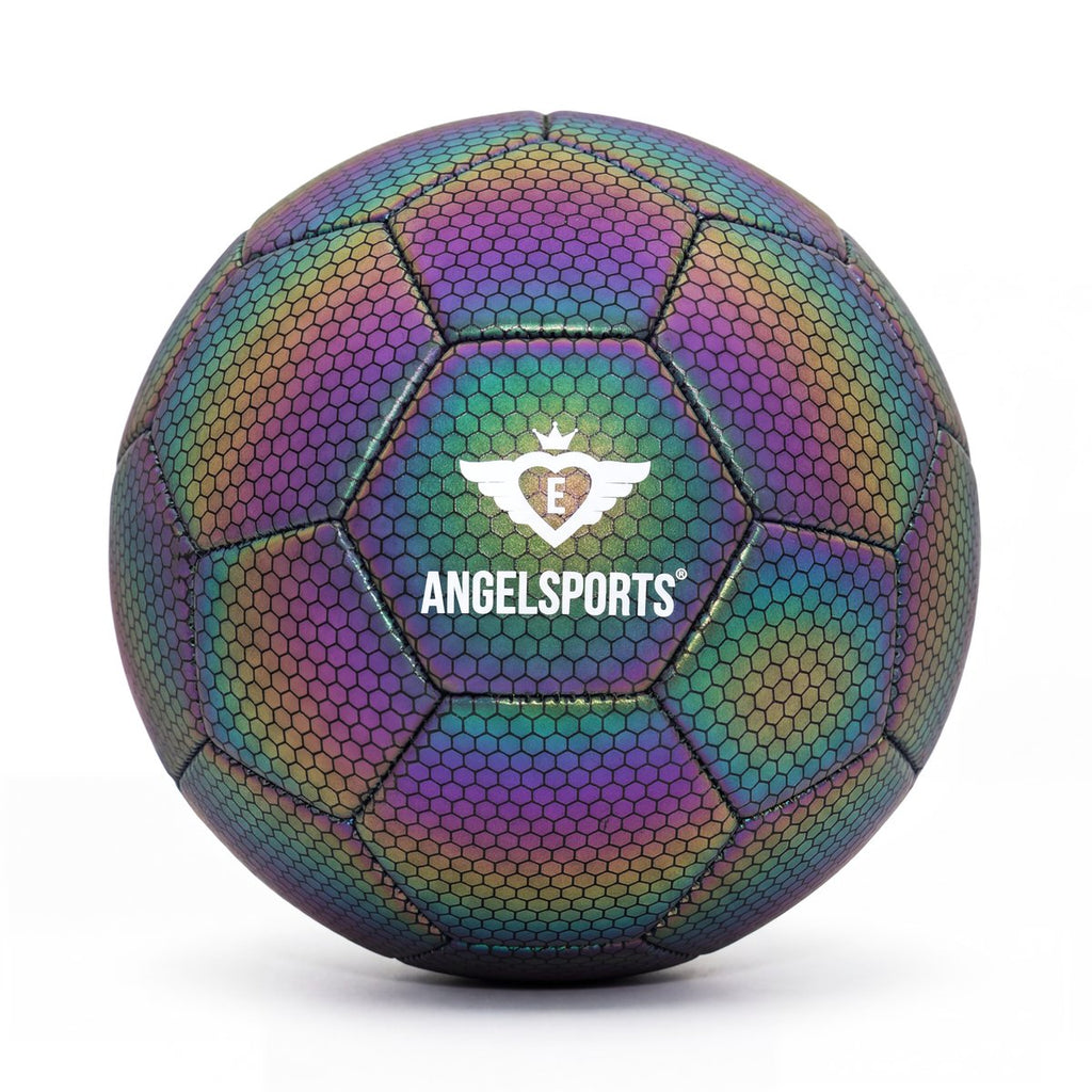 Engelhart - Engelhart Voetbal glow in the dark maat 5 – 400 gram – lichtgevende voetbal voor buiten en training -