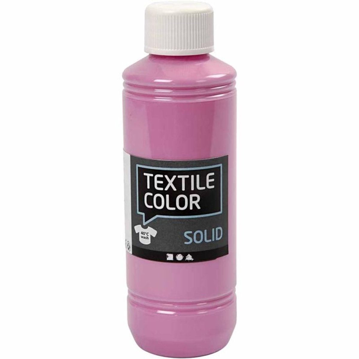 Creotime - Creotime Textile color dekkende textielverf - roze 250ml