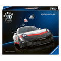Ravensburger - 3d puzzel iconics porsche 911 gt3 cup - 154 stuks