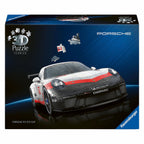 Ravensburger - 3d puzzel iconics porsche 911 gt3 cup - 154 stuks
