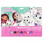 Euro-trade limited liability lobbes schilderen op nummer gabby's poppenhuis met 7 kleuren verf.