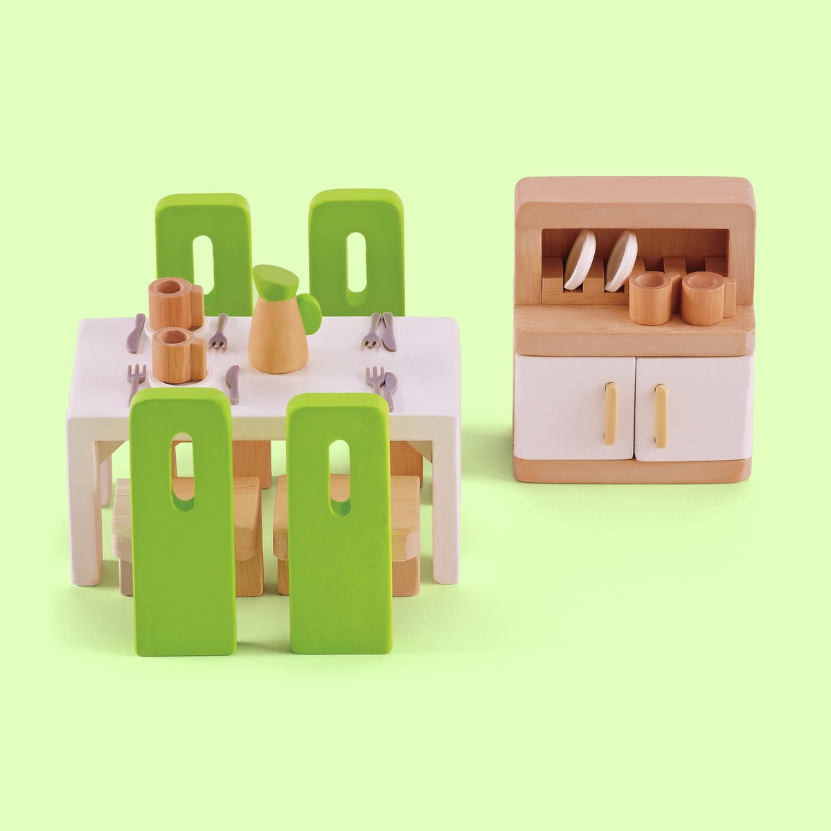 Hape - Hape poppenhuis eetkamer