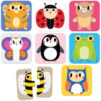 Banana panda on-the-go puzzel halve dieren 18m+