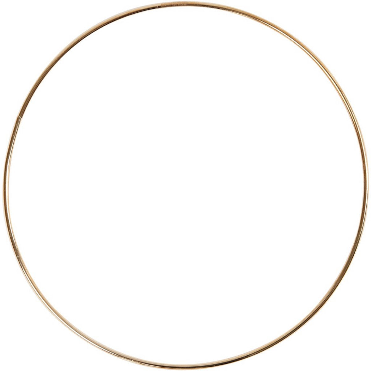 Creativ Company - Creativ Company Metalen draadring goud 20cm