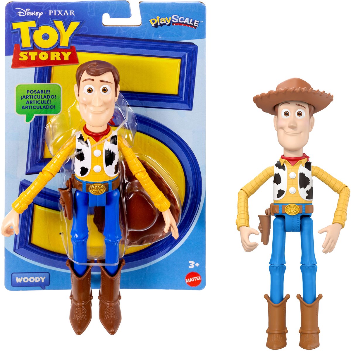 Mattel - Toy story 5 - figuur woody 17cm