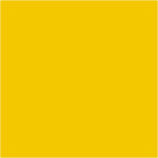 Creativ company textile color semi-dekkende textielverf - primair geel, 50ml