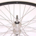 Roland Achterwiel 28 vast freewh Alu AS26 zwart zink spk
