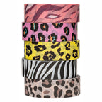 Colorations - washi tape dieren patronen 5 rollen decoratie 5 meter.