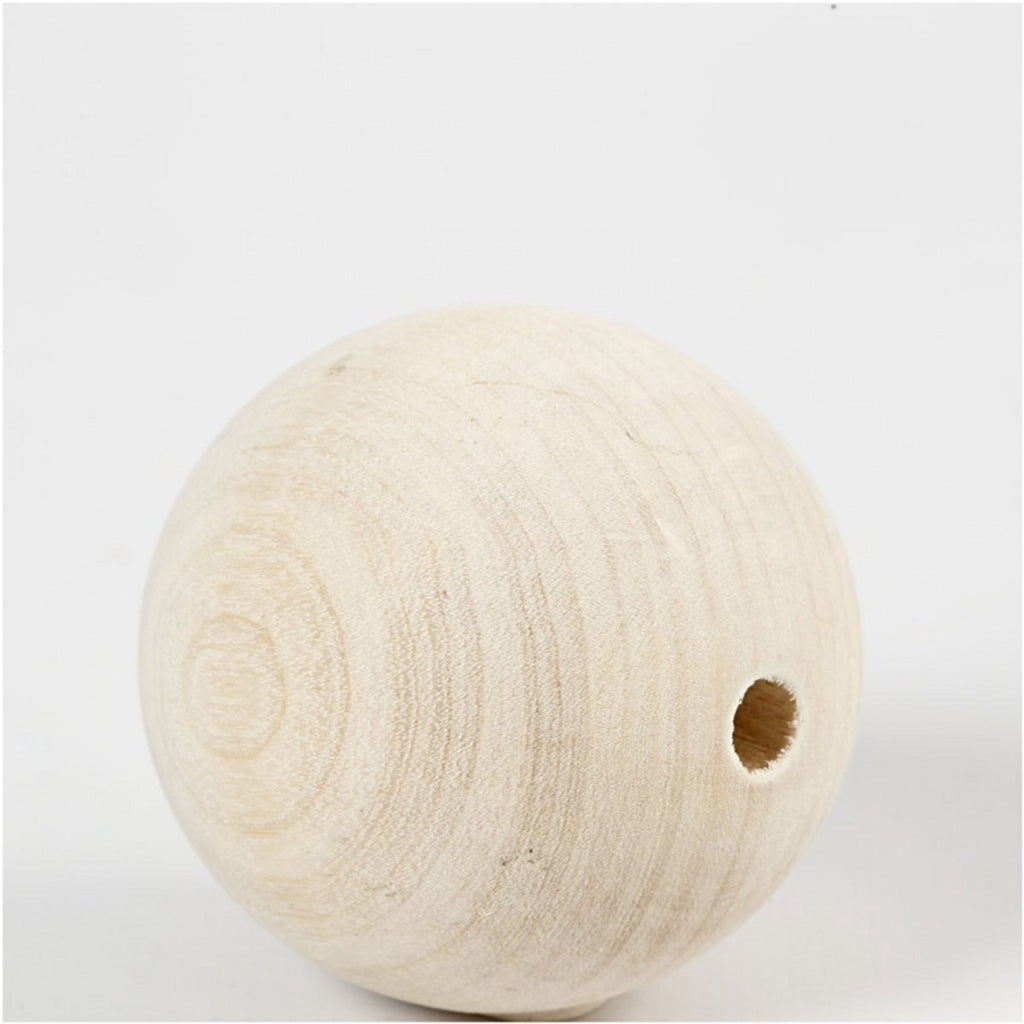 Creativ Company - Creativ Company Houten kraal 6mm 3st.