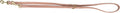 Trixie hondenriem pure verstelbaar leer roze s-m 200x1,5 cm