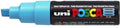 Posca uni uni posca verfmarker 8k turquoise - beitelpunt 8mm