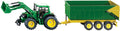SIKU - SIKU 1843 john deere met aanhangwagen 1:87