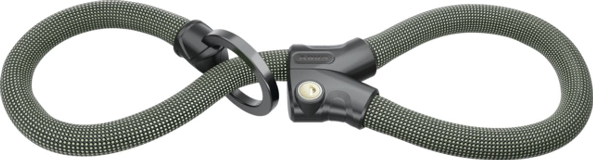 Abus fietsslot kettingslot - infinity loop 1806 - security level 6 - groen - 140 cm - geschikt voor elektrische fietsen en stadsfietsen