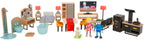 Small Foot - houten poppenhuis meubeltjes modern complete set 31dlg.