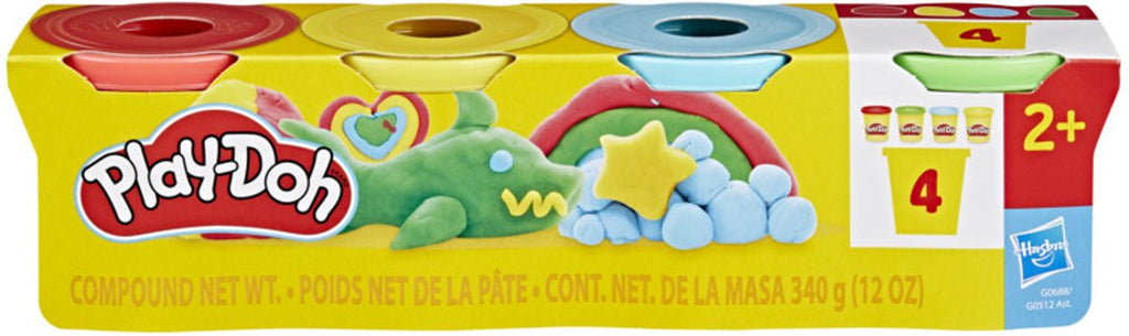 Play-Doh -Doh classic - 4 kleipotjes