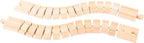 BIGJIGS - BIGJIGS houten rails - flexibel 2st.