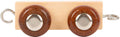 Small Foot - houten lettertrein trailer - 12 stuks