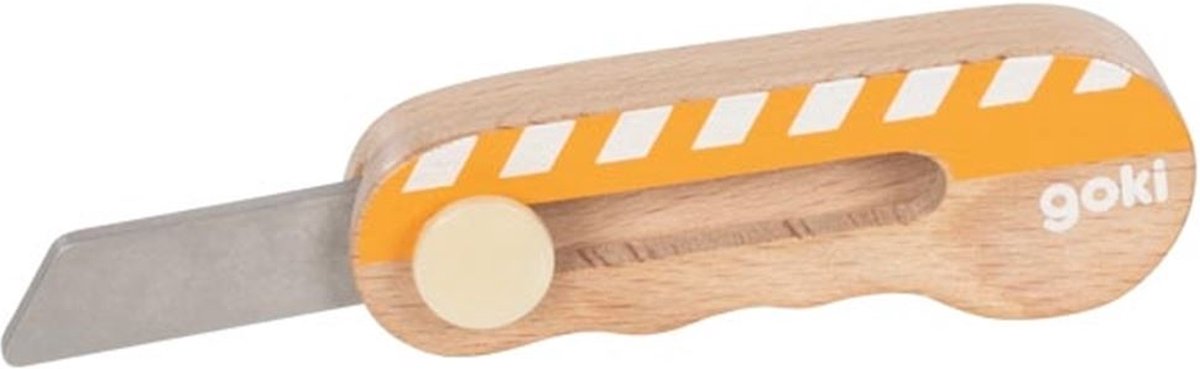 Goki - Werktuig: cuttermes 10x35x15cm hout 3+