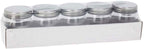 Koopman opbergpotjes speelgoed set met deksel multicolor 9x7cm 5 stuks.