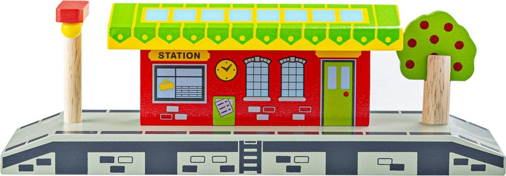 Bigjigs houten rails - dorpsstation