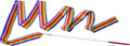 Goki turnlint regenboog