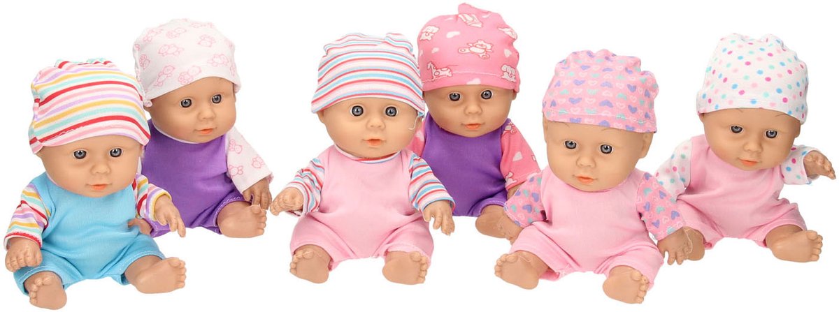 Lobbes Speelgoed- Lobbes SpeelgoedBabypop met muts