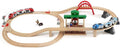 BRIO - BRIO treinset met perron en twee treinen - 42dlg.