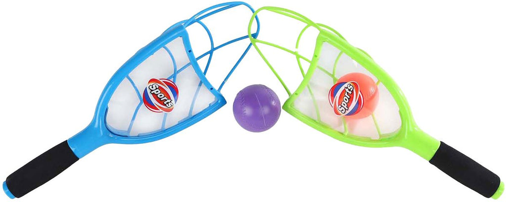 Van manen veenendaal bv gametime vang- en werpspel met 2 ballen
